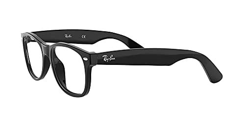 Ray-Ban 0rx 5184 2000 54 Monturas de Gafas, Shiny Black, Unisex-Adulto