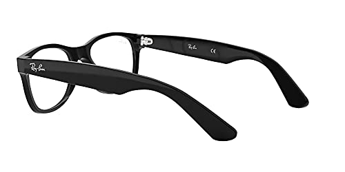 Ray-Ban 0rx 5184 2000 54 Monturas de Gafas, Shiny Black, Unisex-Adulto