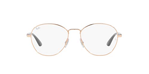 Ray-Ban 0RX6470 Gafas, Rose Gold, 52 Unisex Adulto