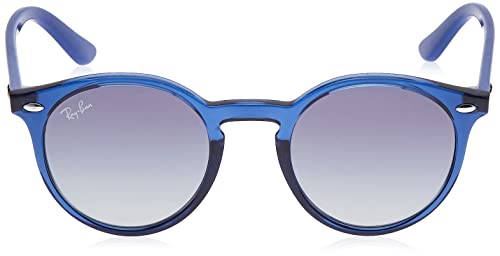 Ray-Ban Rj9064s Lentes, Azul Transparente/Gris Gradiente Azul Oscuro, 44 Unisex niños