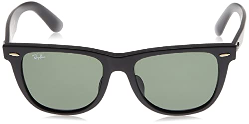 Ray-Ban Wayfarer WAYFARER-0RB2140F901S, Schwarz (Matte Black 901s), Talla Única (52) Unisex Adulto