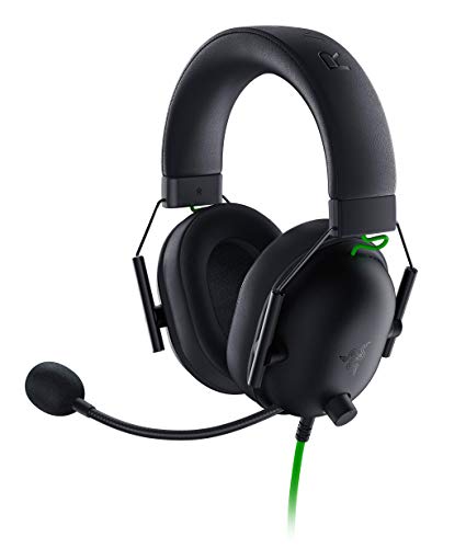 Razer BlackShark V2 X Auriculares para Juegos Esports, Cable con Controlador de 50 mm, Reducción de Ruido, para PC, Mac, PS4, Xbox One y Switch