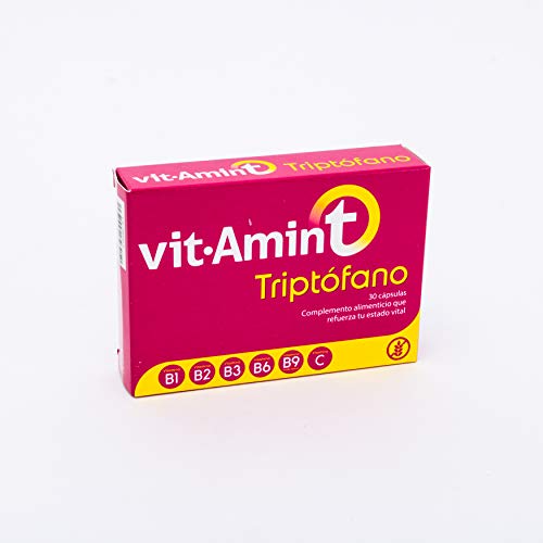 Recuperat-ion Vitamin-T Triptofano | Vitaminas B1 y B2 | 30 capsulas | Ayuda a mantener el ciclo natural del cuerpo