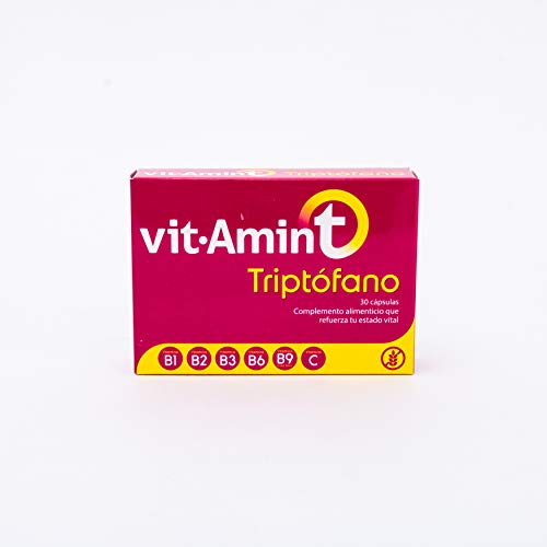 Recuperat-ion Vitamin-T Triptofano | Vitaminas B1 y B2 | 30 capsulas | Ayuda a mantener el ciclo natural del cuerpo