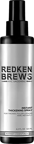 REDKEN Brews Instant Thickening - Spray para cabello fino o afinado