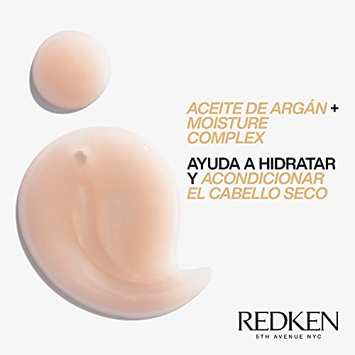 Redken | Champú Hidratante con Aceite de Argán para Cabello Seco y Frágil, All Soft, 500 ml