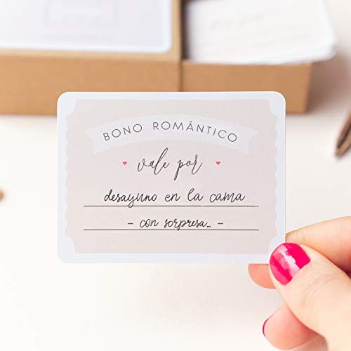 Regalo Hombre Joven Original Cumpleaños⎪Regalo aniversario personalizado Pareja San Valentin ⎪Tarjetas Bono Cupones románticos