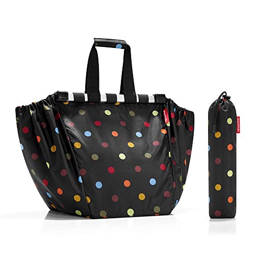 reisenthel easyshoppingbag - Bolsa para carrito de las compras, con dos asas robustas para un transporte fácil, diseño plegable y repelente al agua, en puntos