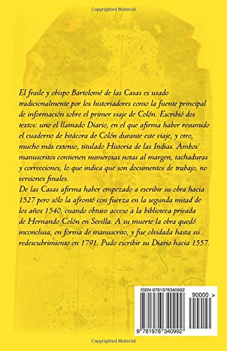 Relacion del primer viaje de D. Cristobal Colon: para el descubrimiento de las Indias: Volume 11 (In memoriam historia)