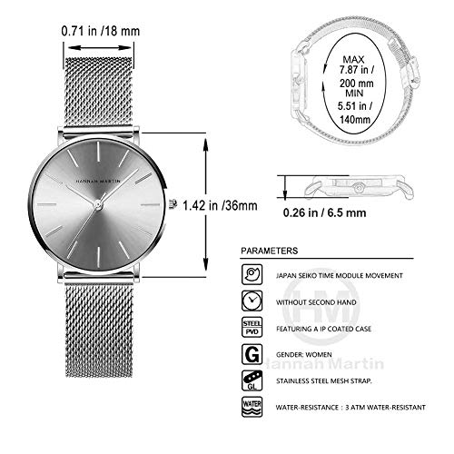 Reloj - HANNAH MARTIN - Para Mujeres. - CB01WFF,CB36WFF ,CB01WYY,CB36WYY