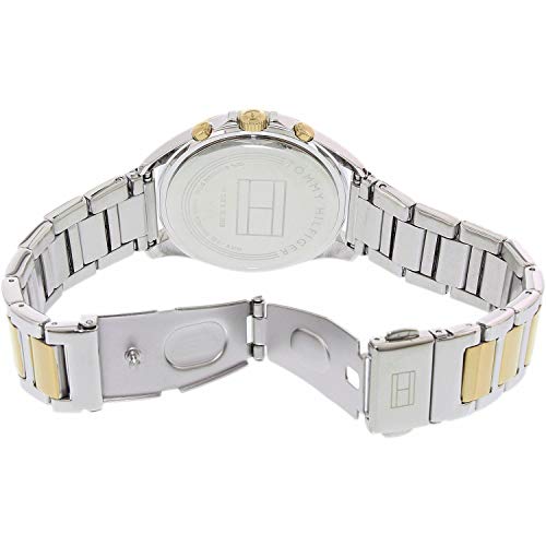 Reloj para mujer Tommy Hilfiger 1781607, mecanismo de cuarzo, diseño con varias esferas, correa de acero inoxidable.