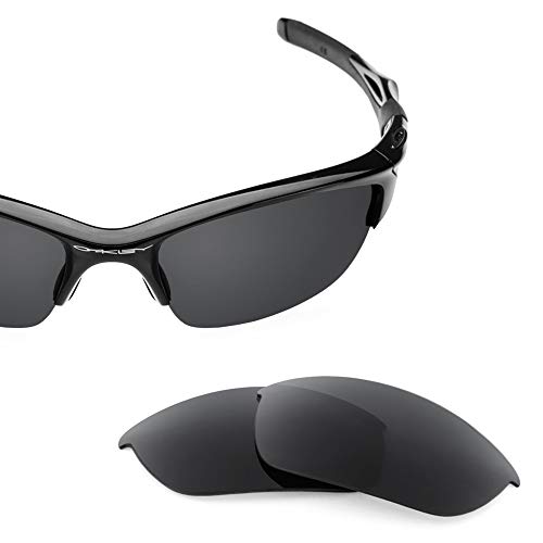 Revant Lentes de Repuesto Compatibles con Gafas de Sol Oakley Half Jacket 2.0, Polarizados, Negro Furtivo