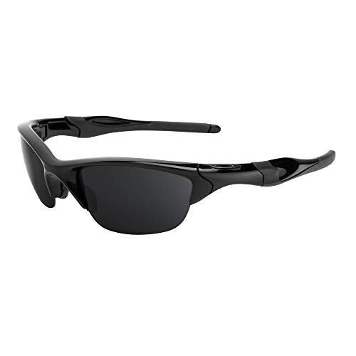 Revant Lentes de Repuesto Compatibles con Gafas de Sol Oakley Half Jacket 2.0, Polarizados, Negro Furtivo