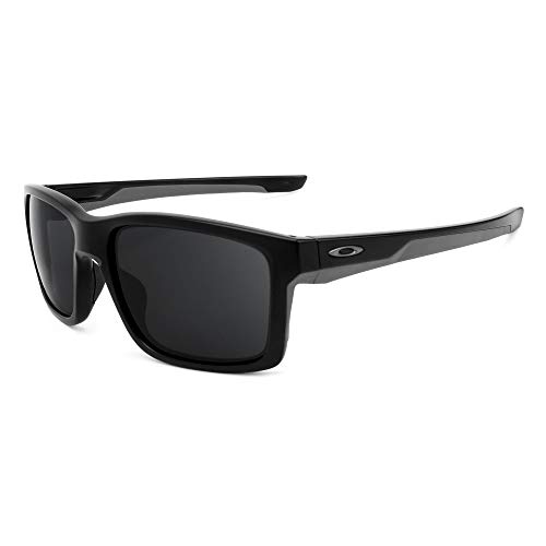 Revant Lentes de Repuesto Compatibles con Gafas de Sol Oakley Mainlink, Polarizados, Elite Negro Cromado MirrorShield