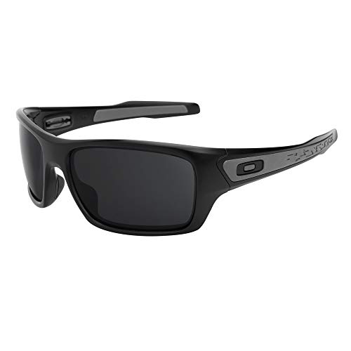 Revant Lentes de Repuesto Compatibles con Gafas de Sol Oakley Turbine, Polarizados, Azul Hielo MirrorShield