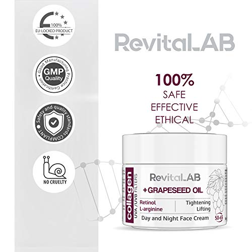 RevitaLAB Multipaquete de Crema Hidratante Antiarrugas de Día y de Noche, 2 x 50 ml