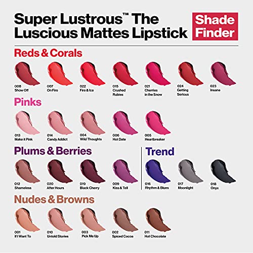 Revlon Super Lustrous Pintalabios Luscious Mate (#003 Pick Me Up)