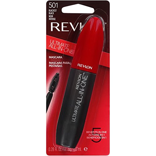 Revlon Ultimate All-In-One Mascara – 501 Blackest Black – Mascara de 7,9 g