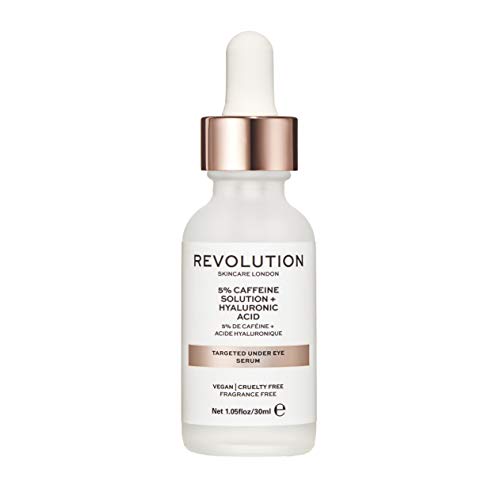 Revolution Skincare 1103817revolution Dirigido Bajo Los Ojos Suero - 5% De Cafeína, color Translucent