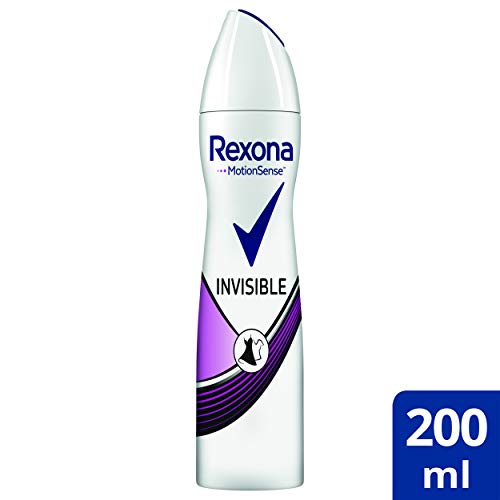 Rexona Invisible Desodorante Aerosol Antitranspirante para mujer Black&White  200ml