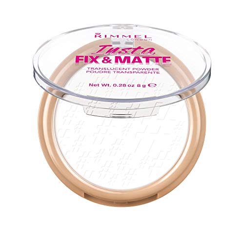 Rimmel Insta Fix & Matte Translucent Powder Puder transparentny