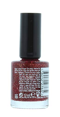 Rimmel London Super Gel Esmalte de Uñas 078 Sleigh Mama, 12 ml