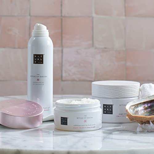 RITUALS Cesta Regalo para Mujeres del Ritual of Sakura, Trial Set - Con Leche de Arroz y Flor de Cerezo - Propiedades Nutritivas y Reparadoras para la Piel