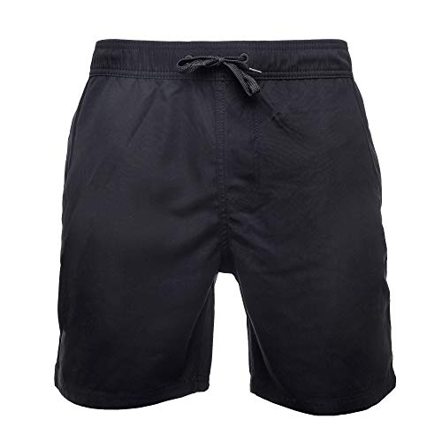 ROCK-IT Apparel® Swim Shorts Hombres Bañadores Pantalones Corta Tablas Hombres para la Playa Surf en el mar Tallas S-3XL Negro 4XL