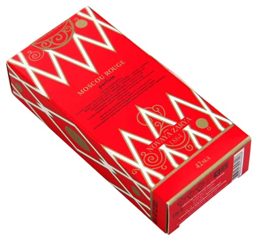 Rojo Moscú Krasnaya Moskwa 42 ml,Perfume de Nowaja Zarja ДУХИКРАСНАЯМОСКВА Krasnaya Moskwa