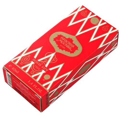 Rojo Moscú Krasnaya Moskwa 42 ml,Perfume de Nowaja Zarja ДУХИКРАСНАЯМОСКВА Krasnaya Moskwa