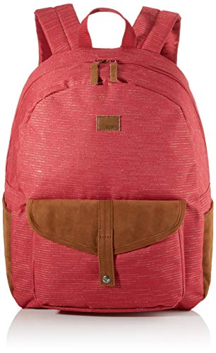 Roxy Carribean Lurex-Mochila Mediana para Mujer, Deep Claret, 1SZ