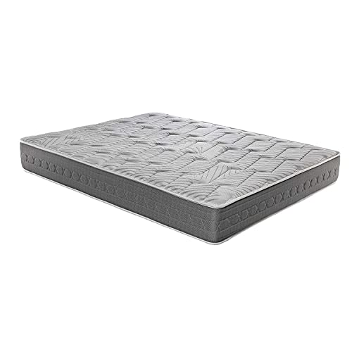 ROYAL SLEEP Colchón viscoelástico Carbono 150x190 firmeza Alta, Gama Alta, Efecto regenerador, Altura 25cm - Colchones Ceramic Plus