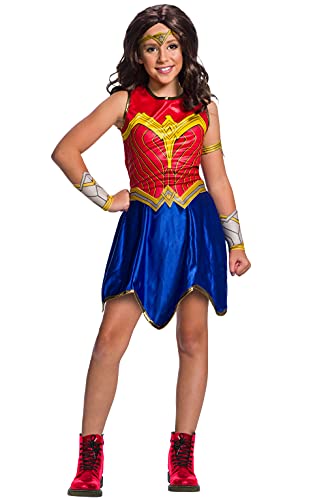 Rubies - Disfraz infantil clásico Wonder Woman 1984 - 701003L - Talla L 11-14 años