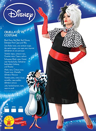 Rubie'ss - Carnival Costume Cruella de la película de Disney 101 Dálmatas