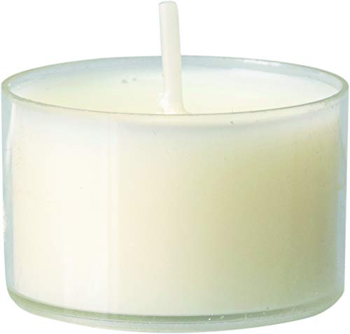 safe candle® PURE Nature Lights, 10% vegana, velas amigables con el ambiente con empaque libre de plástico (4h Brenndauer, Natural)
