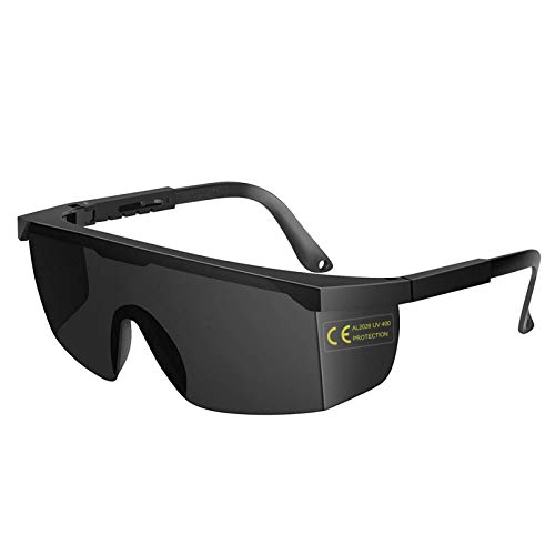 SafeLightPro K9s - Gafas protectoras para depilación HPL/IPL, para Philips, marrón, auratrio, lapurete, color gris