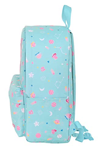 Safta Mochila para Portátil 14.1" My Space, 310x160x400 mm, Azul Celeste (M902)