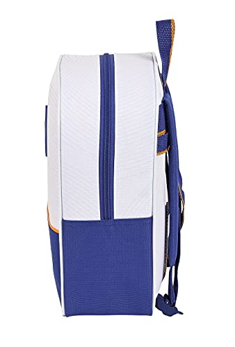 safta Real Madrid, Mochila Unisex niños, Azul/Blanco, M