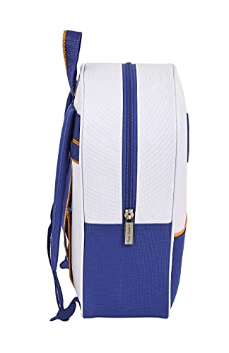 safta Real Madrid, Mochila Unisex niños, Azul/Blanco, M