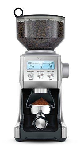 Sage Appliances The Smart Grinder Pro Molinos de café, 165 W, Acero Inoxidable Cepillado