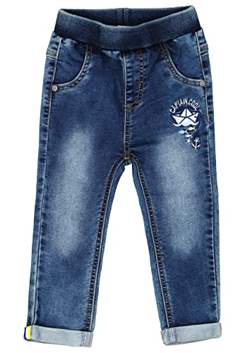 Salt and Pepper Baby Jungen Jeans Applikation Boot, Original, 92 para Bebés