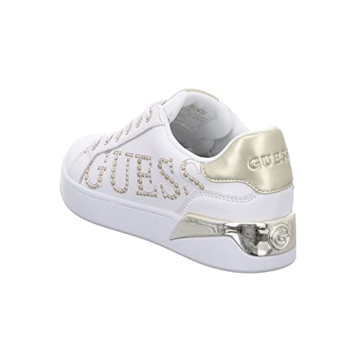 Scarpe Donna Sneaker Guess Rorii in Pelle Bianco D22GU30 FL7RORELE12 39