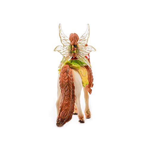 Schleich - Figura Hada Marween con Unicornio brillante, 18 cm