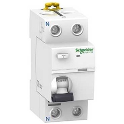 Schneider Electric A9R61240 iID Interruptor Diferencial, Clase A SI, 2P, 40A, 30mA, 73.5mm x 36mm x 91mm, Blanco