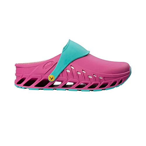 Scholl - F293782296370, Zapatos para Profesionales médicos, Fucsia,