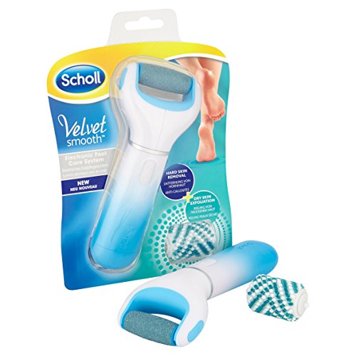 Scholl Velvet Smooth - Lima eléctrica con recambio exfoliante