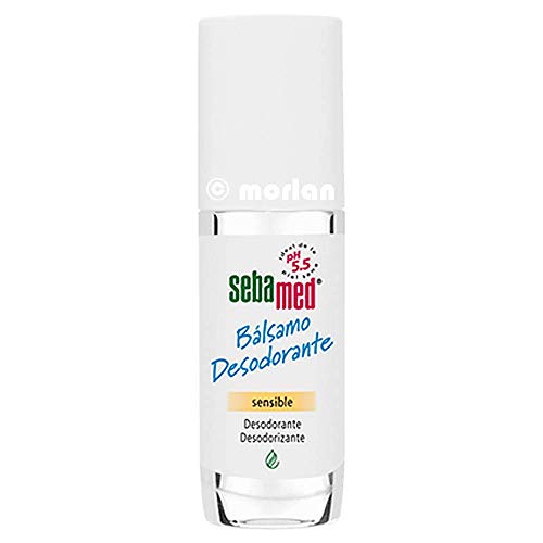 Sebamed Pack Duo Roll-on Bálsamo Desodorante Piel Sensible - 2 unidades de 50ml Sin alcohol ni sales de aluminio, Elimina las bacterias que causan el mal olor