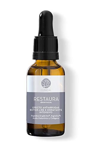 Segle Clinical | Serum Restaura | Hidratante | Antiarrugas | Con Aloe Vera y Ácido Hialurónico | Reduce Líneas De Expresión | 30ml