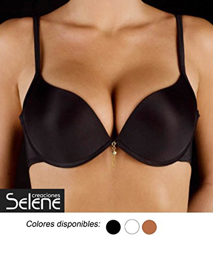 Selene - Sujetador Raquel, color negro, talla 90B