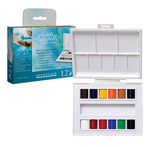 Sennelier La Petite Aquarelle - 12 medias bocadillos